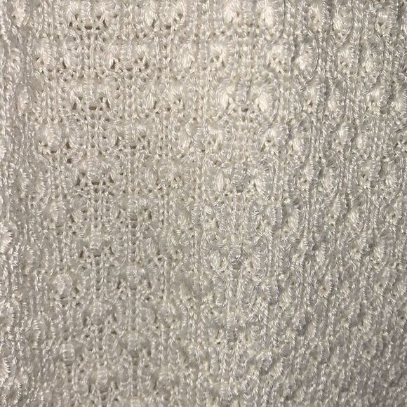 Vintage Cream Sleeveless Sweater Women’s Size Medium - Picture 9 of 16